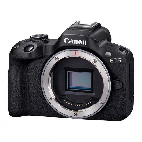 Бездзеркальний фотоапарат Canon EOS R50 Body (5811C029) Black купити в Україні | Telemart фото