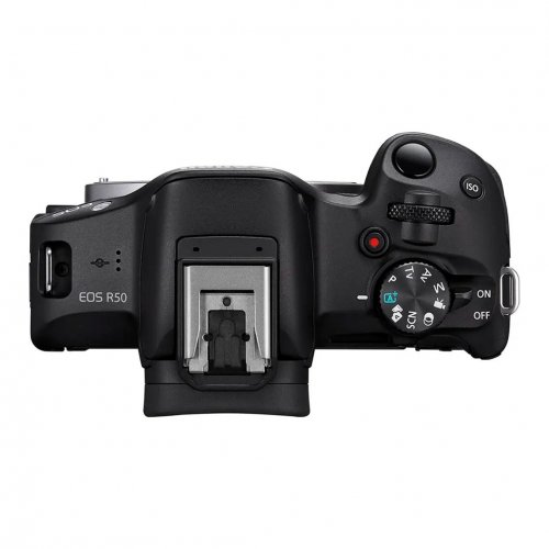 Бездзеркальний фотоапарат Canon EOS R50 Body (5811C029) Black купити в Україні | Telemart фото