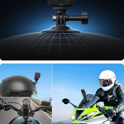 Крепление экшн-камеры для мотоцикла Insta360 Motorcycle Bundle (CINSAAVY) купить в Украине | Telemart фото