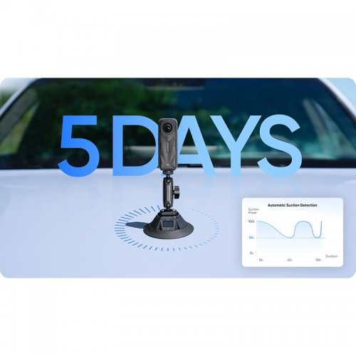 Автомобильное крепление Insta360 Electric Suction Cup Mount (CINSFAVB) купить в Украине | Telemart фото