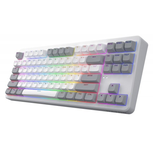 Уценка клавиатура HATOR Rockfall 3 TKL Aurum Orange Linear Rev.2.0 Wireless (HTK851UA) White (Вскрытая упаковка, 907830) купить в Украине | Telemart фото
