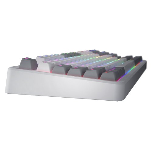 Уценка клавиатура HATOR Rockfall 3 TKL Aurum Orange Linear Rev.2.0 Wireless (HTK851UA) White (Вскрытая упаковка, 907830) купить в Украине | Telemart фото