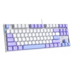 Уценка клавиатура MageGee MK-STAR Red Switch (6971969728752-UA) Lilac (Вскрытая упаковка, 907833)