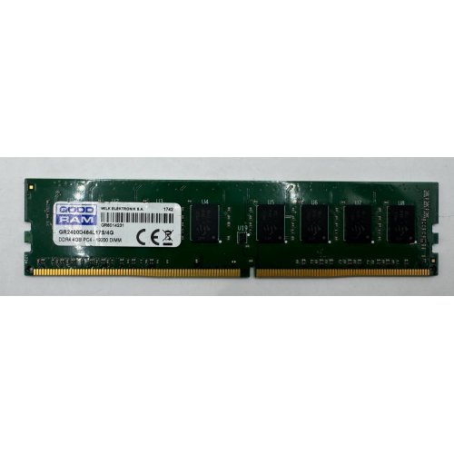 Озу GoodRAM DDR4 4GB 2400Mhz (GR2400D464L17S/4G) (Восстановлено продавцом, 907845) купить в Украине | Telemart фото
