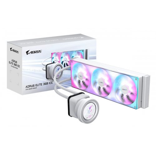 Готовая СВО Gigabyte AORUS ELITE 360 ICE купить в Украине | Telemart фото