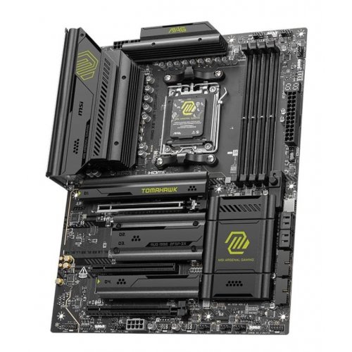 Уценка материнская плата MSI MAG X870E TOMAHAWK WIFI (sAM5, AMD X870E) (Вскрытая упаковка, 907851) купить в Украине | Telemart фото