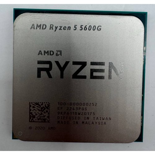 Процессор AMD Ryzen 5 5600G 3.9(4.4)GHz 16MB sAM4 Box (100-100000252BOX) (Восстановлено продавцом, 907876) купить в Украине | Telemart фото