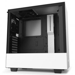 Корпус NZXT H510 Tempered Glass (CA-H510B-W1) Matte Black/White (Відновлено продавцем, 907909)