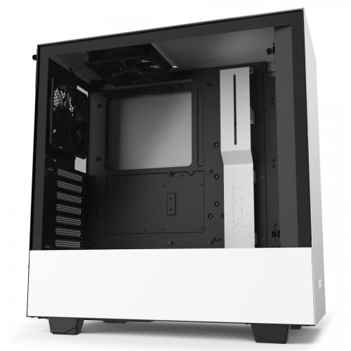 Корпус NZXT H510 Tempered Glass (CA-H510B-W1) Matte Black/White (Відновлено продавцем, 907909) купити в Україні | Telemart фото