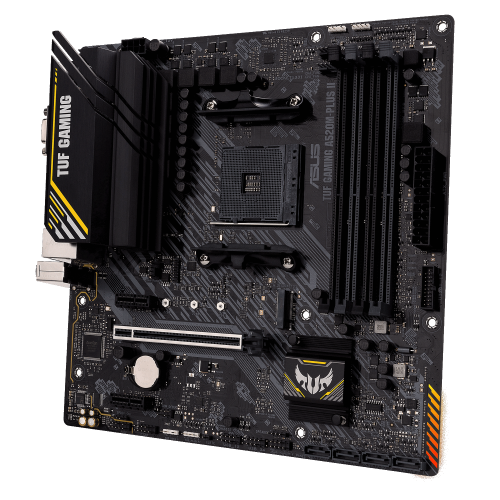 Уценка материнская плата Asus TUF GAMING A520M-PLUS II (sAM4, A520) (Вскрытая упаковка, 907925) купить в Украине | Telemart фото