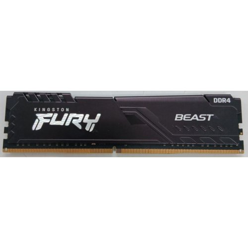 Озп Kingston DDR4 16GB 3200Mhz FURY Beast Black (KF432C16BB/16) (Відновлено продавцем, 907926) купити в Україні | Telemart фото