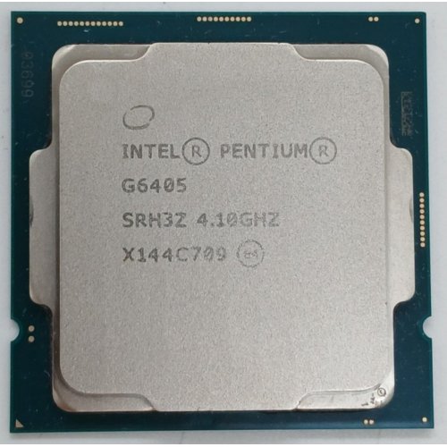 Процессор Intel Pentium Gold G6405 4.1GHz 4MB s1200 Tray (CM8070104291811) (Восстановлено продавцом, 907938) купить в Украине | Telemart фото