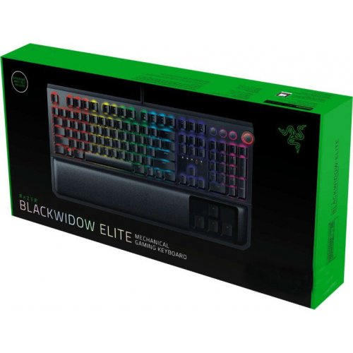 Купить Клавиатура Razer BlackWidow Elite Yellow Switch (RZ03-02622000-R3M1) Black - цена в Харькове, Киеве, Днепре, Одессе
в интернет-магазине Telemart фото