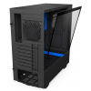 Фото Корпус NZXT H500 (CA-H500B-BL) Matte Black/Blue