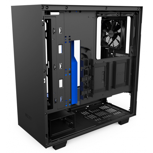 Фото Корпус NZXT H500 (CA-H500B-BL) Matte Black/Blue