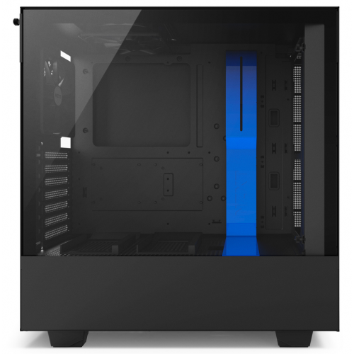 Photo NZXT H500 (CA-H500B-BL) Matte Black/Blue