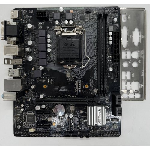 Материнская плата AsRock H470M-HDV/M.2 (s1200, Intel H470) (Восстановлено продавцом, 908084) купить в Украине | Telemart фото