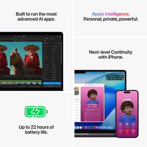 Ноутбук Apple MacBook Pro 14" M5 Pro 48/1TB 2026 (Z1MH001T8) Silver купити в Україні | Telemart фото