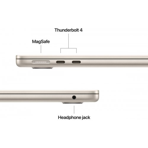 Ноутбук Apple MacBook Air 13.6" M5 24/2TB 2026 (Z1L3001SY) Starlight купить в Украине | Telemart фото