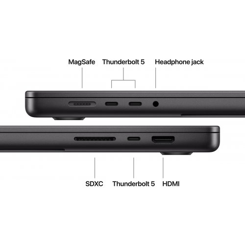 Ноутбук Apple MacBook Pro 16" M5 Pro 48/1TB 2026 (Z1MZ0016T) Space Black купить в Украине | Telemart фото