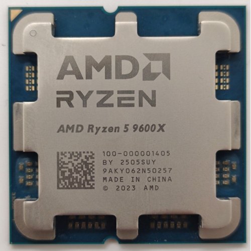 Процесор AMD Ryzen 5 9600X 3.9(5.4)GHz 32MB sAM5 Tray (100-000001405) (Відновлено продавцем, 908102) купити в Україні | Telemart фото