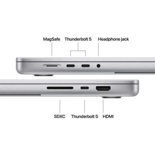 Ноутбук Apple MacBook Pro 16" M5 Pro 48/1TB 2026 (Z1MV0016V) Silver купить в Украине | Telemart фото