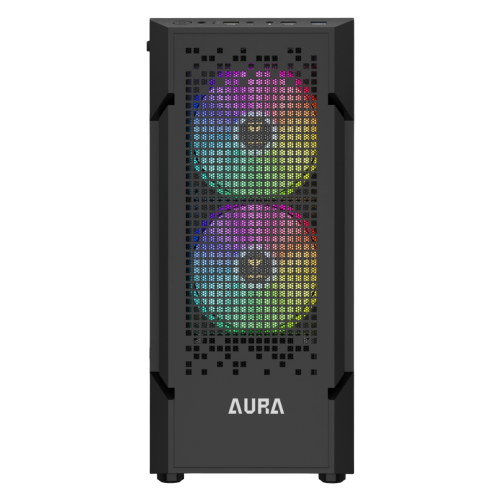 Корпус Gamdias AURA GC7 ARGB Tempered Glass без БЖ (4711514500677) Black (Відновлено продавцем, 908127) купити в Україні | Telemart фото
