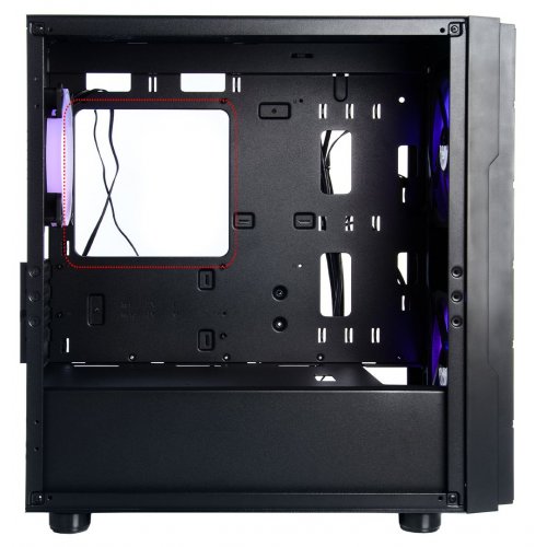 Корпус QUBE Impact ARGB Tempered Glass без БП (IMPACT_FMNU3) Black (Восстановлено продавцом, 908128) купить в Украине | Telemart фото