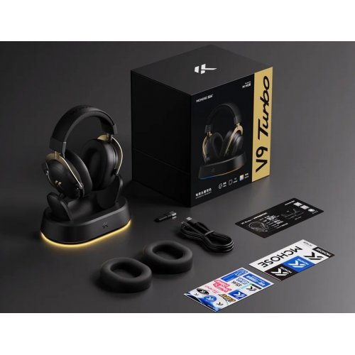 Уценка наушники MCHOSE V9 Turbo+ Wireless (HW-V9-11) Icy White (Вскрытая упаковка, 908142) купить в Украине | Telemart фото