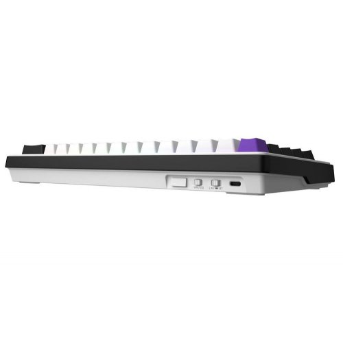 Уценка клавиатура HATOR HK60 Hellyberry Mechanical Linear Wireless White/Violet (Вскрытая упаковка, 908154) купить в Украине | Telemart фото