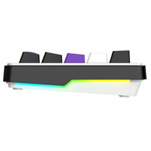 Уценка клавиатура HATOR HK60 Hellyberry Mechanical Linear Wireless White/Violet (Вскрытая упаковка, 908154) купить в Украине | Telemart фото