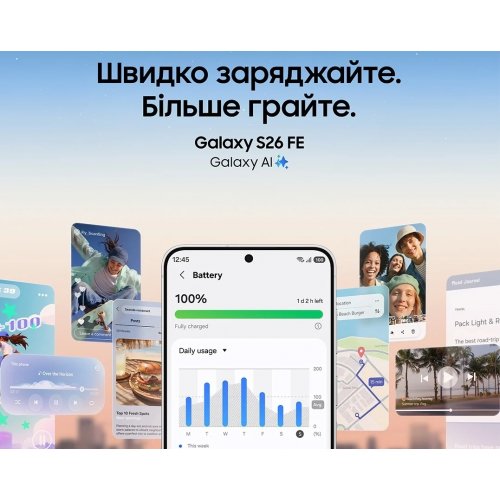 Смартфон Samsung Galaxy S26 FE 8/256GB (SM-S741BLGGEUC) Pistachio купить в Украине | Telemart фото