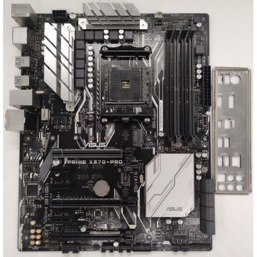 Материнская плата Asus PRIME X370-PRO (sAM4, AMD X370) (Восстановлено продавцом, 908302) купить в Украине | Telemart фото