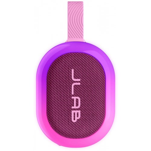 Портативна акустика JLab Pop Party Speaker (IEUSBPOPRMUL123) Mulberry купити в Україні | Telemart фото