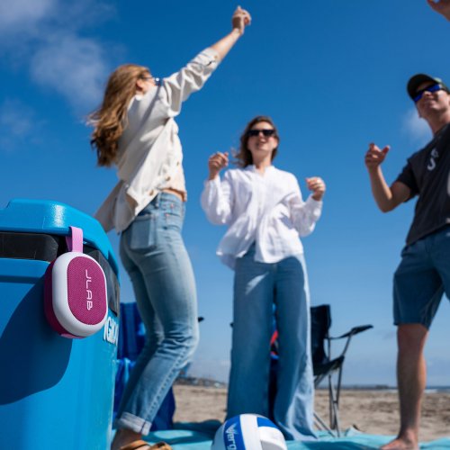 Портативна акустика JLab Pop Party Speaker (IEUSBPOPRMUL123) Mulberry купити в Україні | Telemart фото