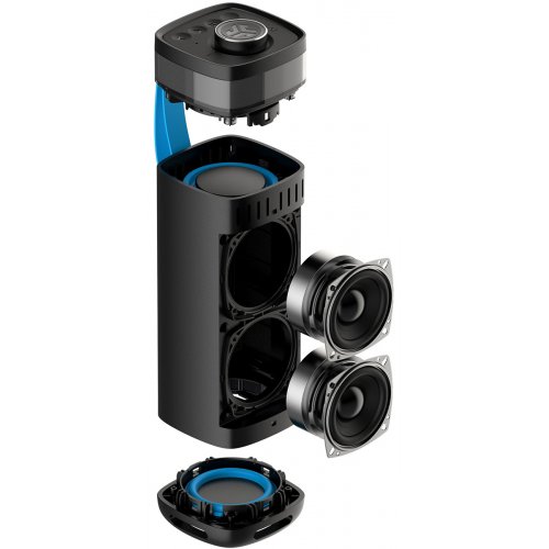 Портативная акустика JLab JBuds Party Speaker (IEUSBJBUDSRBLK62) Black купить в Украине | Telemart фото