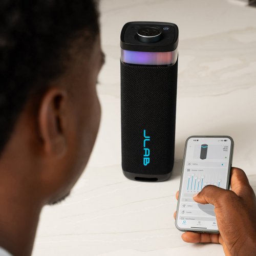 Портативная акустика JLab JBuds Party Speaker (IEUSBJBUDSRBLK62) Black купить в Украине | Telemart фото