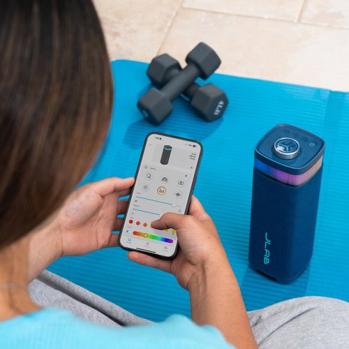 Портативна акустика JLab JBuds Party Speaker (IEUSBJBUDSRNVY62) Navy купити в Україні | Telemart фото