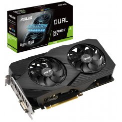 Видеокарта Asus GeForce GTX 1660 Dual Evo Advanced Edition 6144MB (DUAL-GTX1660-A6G-EVO) (Восстановлено продавцом, 908327)