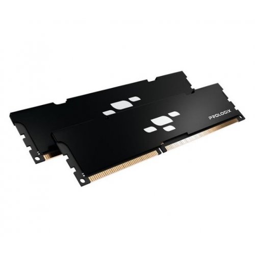 Уцінка озп Prologix DDR4 32GB (2x16GB) 3200Mhz Black (PRO32GB3200B4K) (Розкрита упаковка, 908328) купити в Україні | Telemart фото