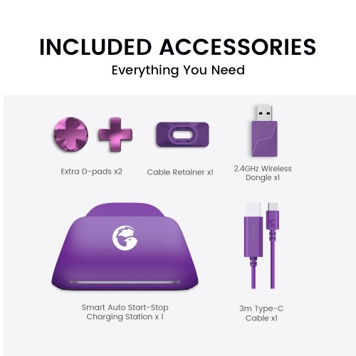 Геймпад Gamesir G7 Pro Plum Purple купить в Украине | Telemart фото