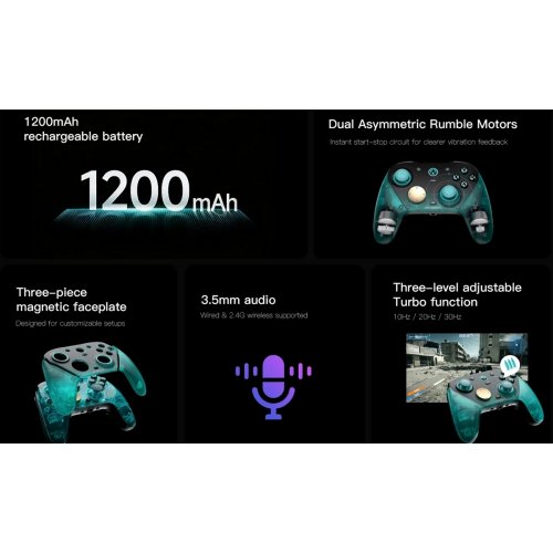 Геймпад Gamesir G7 Pro 8K PC Aimlabs купити в Україні | Telemart фото