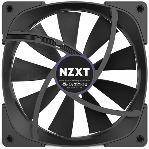 Продать Кулер NZXT Aer RGB 120 + HUE+ (RF-AR120-C1) по Trade-In интернет-магазине Телемарт - Киев, Днепр, Украина фото