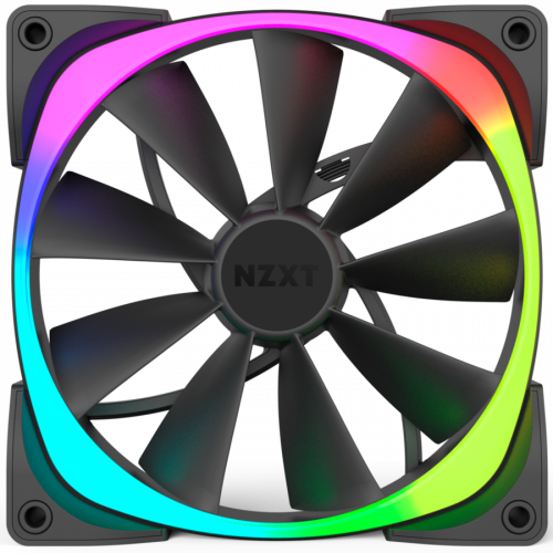 Продать Кулер NZXT Aer RGB 120 + HUE+ (RF-AR120-C1) по Trade-In интернет-магазине Телемарт - Киев, Днепр, Украина фото