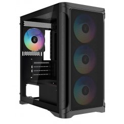 Уценка корпус SAMA S31 без БП (S31-BKMMA4X1-GL) Black (Вскрытая упаковка, 908356)