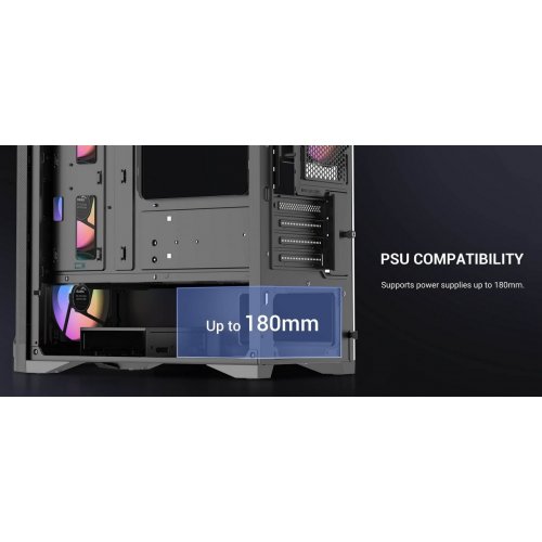 Уценка корпус SAMA S31 без БП (S31-BKMMA4X1-GL) Black (Вскрытая упаковка, 908356) купить в Украине | Telemart фото