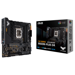Материнская плата Asus TUF GAMING B660M-PLUS D4 (s1700, Intel B660) (Восстановлено продавцом, 908502)