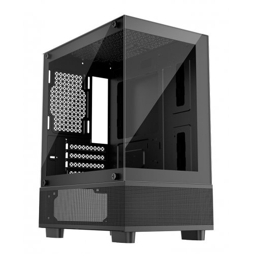 Корпус 1stPlayer Mi2-A-2F2R(AP)-1F2(AP)-BK без БП Black (Восстановлено продавцом, 908530) купить в Украине | Telemart фото
