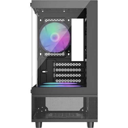 Корпус 1stPlayer Mi2-A-2F2R(AP)-1F2(AP)-BK без БП Black (Восстановлено продавцом, 908530) купить в Украине | Telemart фото