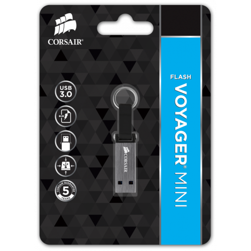 Купить Накопитель Corsair Voyager Mini USB 3.0 32GB (CMFMINI3-32GB) - цена в Харькове, Киеве, Днепре, Одессе
в интернет-магазине Telemart фото